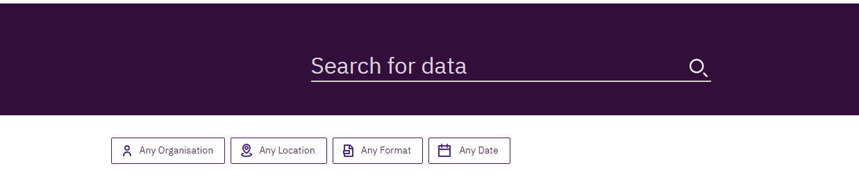 Data.gov.au search bar